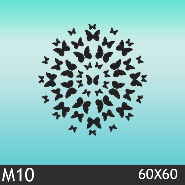 شابلون استنسیل کد M10 سایز 60x60 سانت